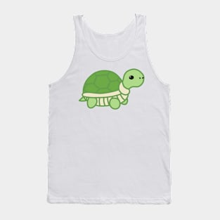 Turtle (Green) Tank Top